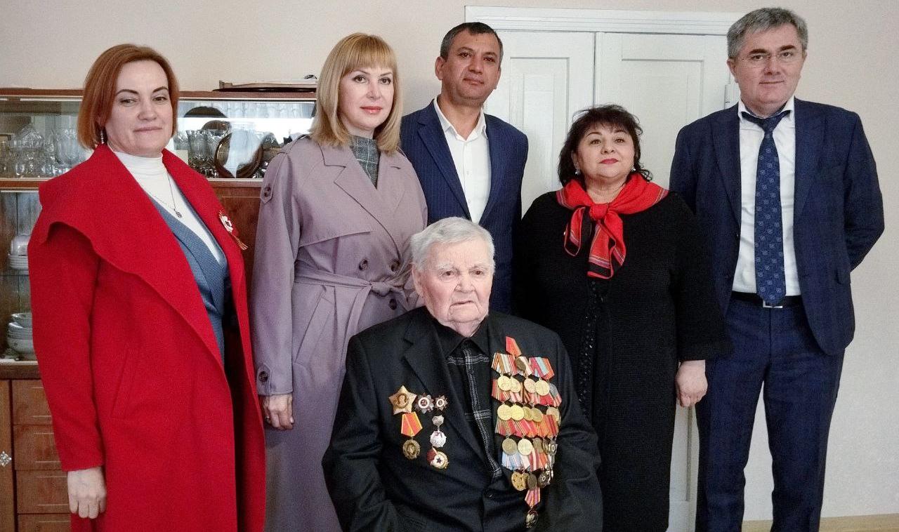 Поздравления инвалидов и участников ВОВ 1941-1945г. посвященные 80-летию Великой Победы